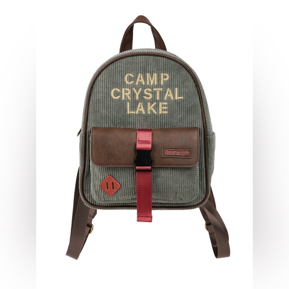 Bioworld Handbags - NWT Bioworld Friday The 13th Corduroy Backpack